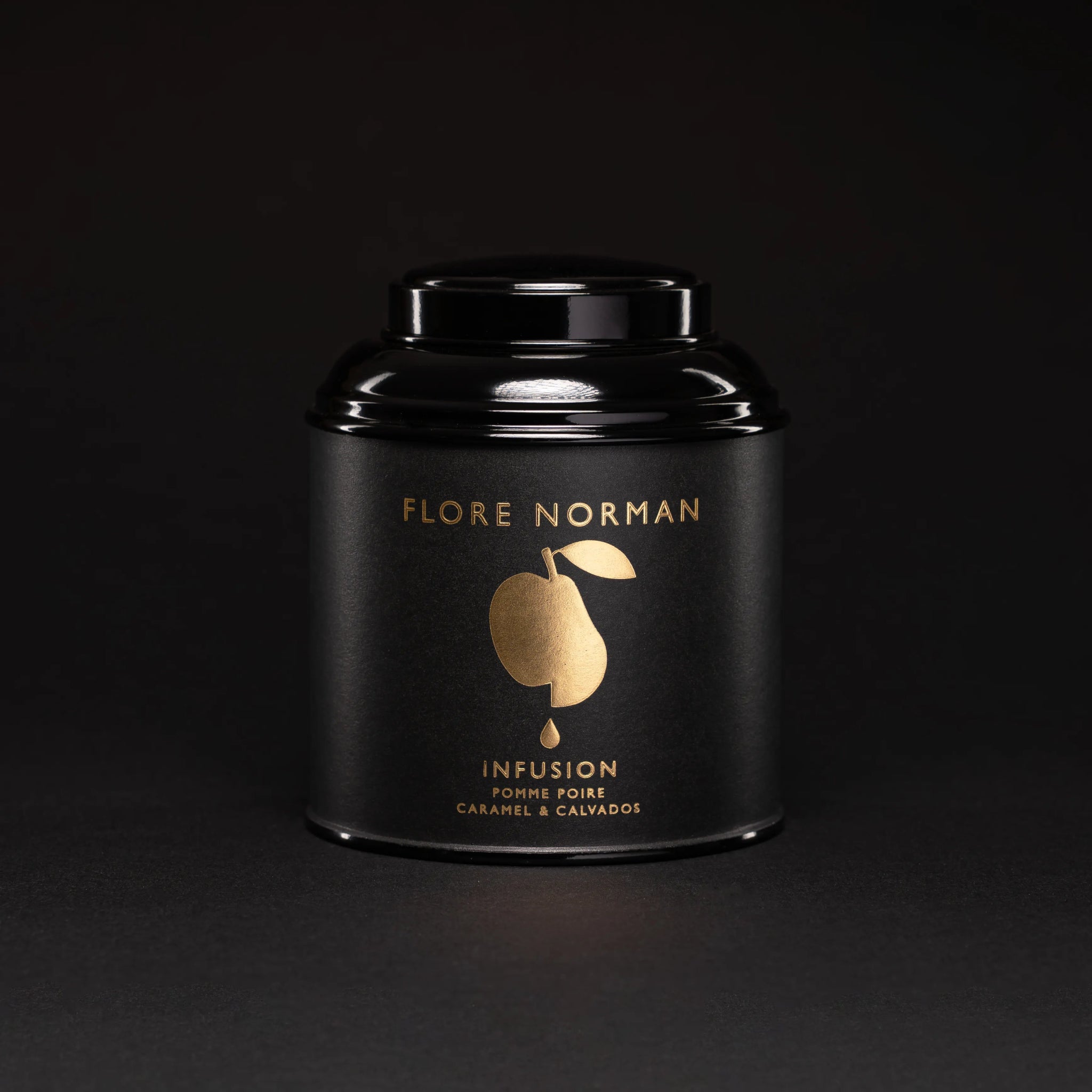 CARAMEL - Infusion aux Pommes, aux Poires, au Caramel et au Calvados "Pays d'Auge" - Flore Norman
