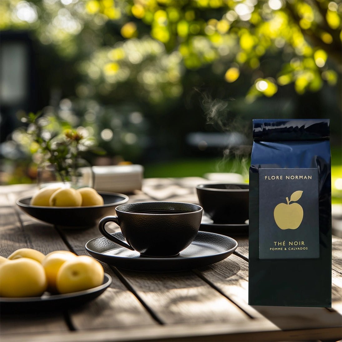 POMME - Thé noir aux Pommes et au Calvados "Pays d'Auge" - Flore Norman