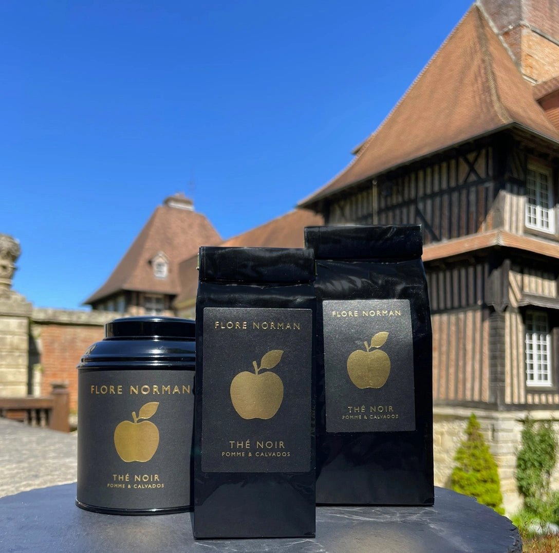 POMME - Thé noir aux Pommes et au Calvados "Pays d'Auge" - Flore Norman