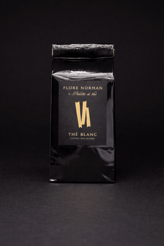 RHUBARBE - Thé blanc Coing & Rhubarbe - Flore Norman