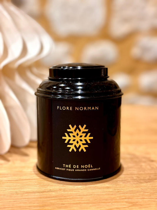 THE DE NOEL - Thé noir Abricot Figue Amande Cannelle - Flore Norman