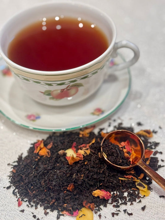 THE DE NOEL - Thé noir Abricot Figue Amande Cannelle - Flore Norman