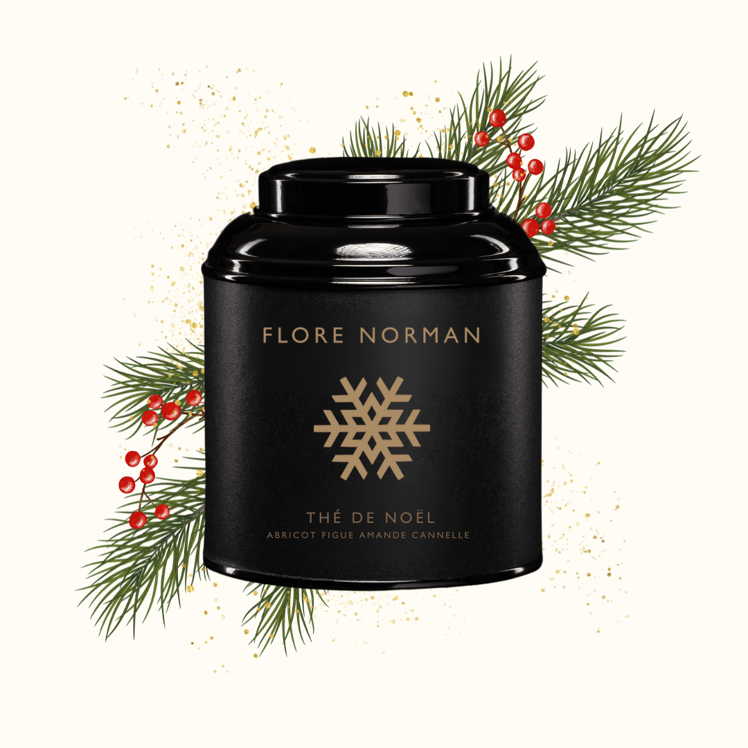 THE DE NOEL - Thé noir Abricot Figue Amande Cannelle - Flore Norman