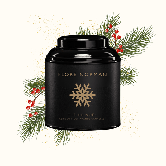 THE DE NOEL - Thé noir Abricot Figue Amande Cannelle - Flore Norman